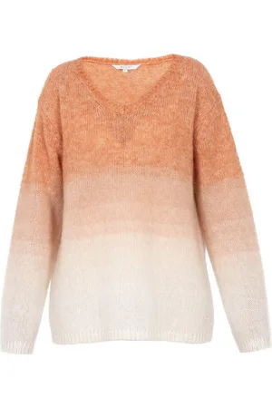 Blue Sportswear Strickpullover Pisa Knit Ombré Pullover mit hochwertiger Wolle in -Weiß - Verkäufer: Juneberry.eu