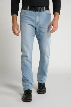 JP 1880 5-Pocket-Jeans Jeans FLEXNAMIC® Denim Straight Fit bis Gr. 70/35 - Verkäufer: Popken Fashion Group