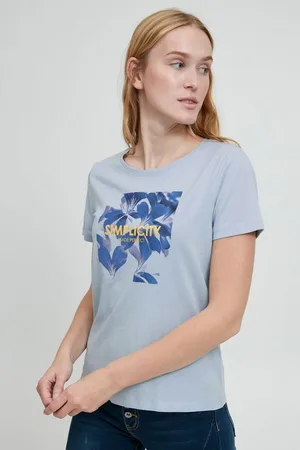 B YOUNG T-Shirt BYSANLA LEAF TSHIRT -20811085 T-Shirt mit Fotoprint - Verkäufer: meinemarkenmode