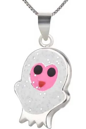 schmuck23 Kettenanhänger Kinder Anhänger Kette Eule 925 Silber (Halskette mit Anhänger), Silberanhänger Kettenanhänger Kinderschmuck Halskette - Verkäufer: