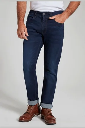 JP 1880 5-Pocket-Jeans Jeans FLEXNAMIC® Straight Fit bis Gr. 72/36 - Verkäufer: Popken Fashion Group