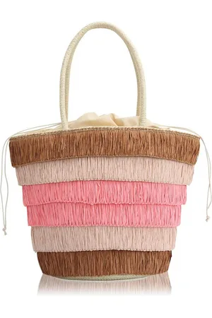 Alessandro Schultertasche Teneriffa, aus Stroh