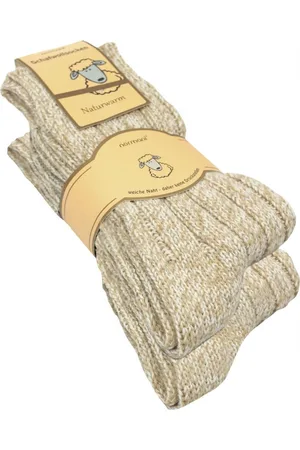 Normani Thermosocken 2 Paar Norwegersocken aus Schafwolle (2 Paar) natürlich warm - Verkäufer: