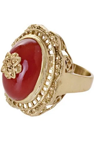 BRIGITTE VON BOCH Fingerring Cawdor Ring Rot - Verkäufer: