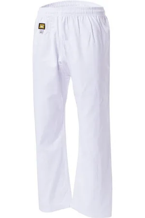 KWON Sporthose Karatehose Traditional 8 oz weiß Kampfsporthose Hose Karate Krav Maga (1er Pack) Taedo 100 Prozent Baumwolle - Verkäufer: BAY-Kampfsport