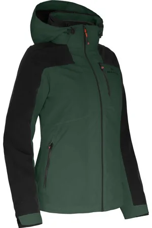 Bergson Regenjacke KURRIKA Doppeljacke Damen Regenjacke, Fleece Innenjacke, 20000 mm Wassersäule, Normalgröß - Verkäufer: