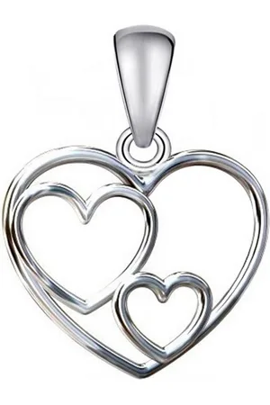 Goldene Hufeisen Herzanhänger Herz Anhänger für Halskette aus 925 Sterling Silber Kettenanhänger (1 Stück, inkl. Etui) - Verkäufer: