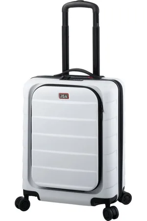 JSA Hartschalen-Trolley S, , 4 Rollen, Handgepäck Koffer, Reisegepäck mit Dokumentenfach