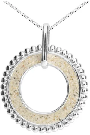 DUR Kette mit Anhänger - Strandzauber - Strandsand - Silber 925/000 -, (2-tlg) - Verkäufer: OSTSEE-SCHMUCK