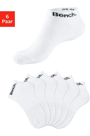 Bench Sportsocken (Packung) Tennis Kurzsocken mit Halbfußfrottee