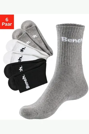 Bench Tennissocken (Packung, 6-Paar) mit Fuß Polsterung