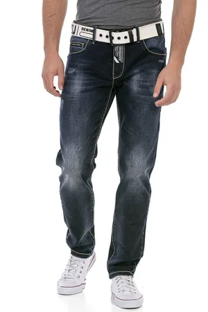 Cipo & Baxx Regular-fit-Jeans mit markanter Waschung