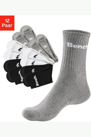 Bench Tennissocken (Packung, 12-Paar) mit Fuß Polsterung
