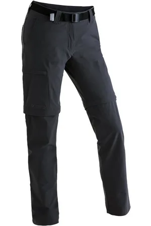 Maier Sports Funktionshose Inara slim zip Damen Wanderhose, zipp-off Outdoor-Hose, 4 Taschen, Slim Fit