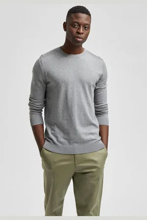 SELECTED Strickpullover SLHBERG CREW NECK NOOS