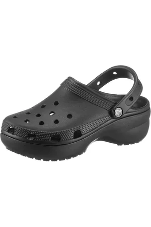 Crocs Classic Platform Clog W Clog, Plateau, Sommerschuh, Schlappen, Hausschuh, trendige Plateausohle