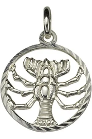 vivance collection Kettenanhänger 925/- Sterling Silber Sternzeichen Krebs