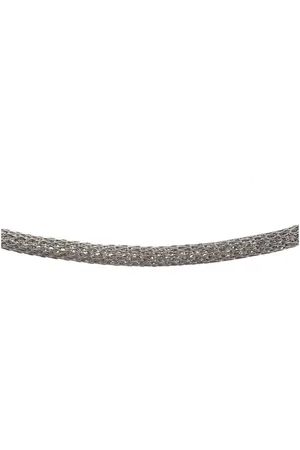 ERNSTES Edelstahlkette Halskette Strickkette Edelstahl 4 mm AK10 - Verkäufer: Schmuck-Uhren-Trends