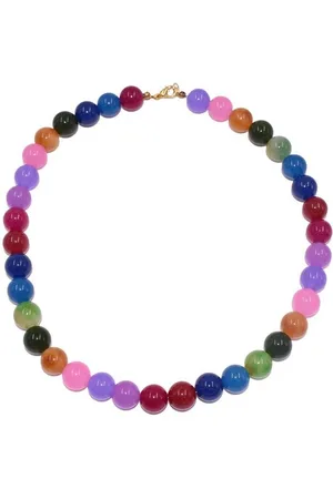 Firetti Collier Schmuck Geschenk Halsschmuck Halskette Farbstein Edelstein Quarz, Made in Germany - mit Quarz