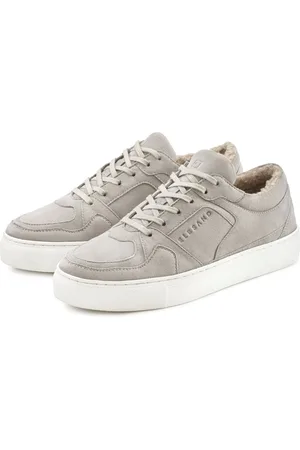 ELBSAND Sneaker Wintersneaker, Schnürhalbschuh aus Leder mit kuscheligem Innenfutter