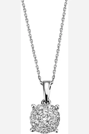 Firetti Kette mit Anhänger Schmuck Geschenk Gold 585 Halsschmuck Halskette Goldkette Ankerkette, mit Brillanten