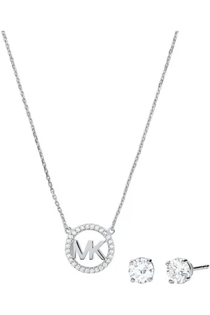Michael Kors Ohrring und Ketten Set PREMIUM, MKC1260AN040, MKC1260AN791, MKC1260AN710 (Set, 3-tlg), mit Zirkonia (synth)