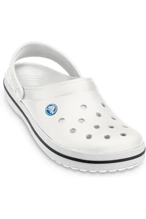 Crocs Crocband Clog Clog, Sommerschuh, Schlappen, Hausschuh mit zweifarbiger Laufsohle