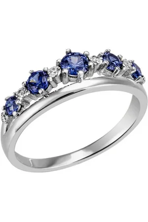 Firetti Fingerring Schmuck Geschenk Silber 925 Silberring Farbstein, mit Zirkonia (synth)