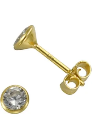 Firetti Paar Ohrstecker Schmuck Geschenk Silber 925 Ohrschmuck Solitär, mit Zirkonia (synth)