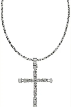 Firetti Kette mit Anhänger Schmuck Geschenk Silber 925 Halsschmuck Halskette 4-kant Königskette, Made in Germany