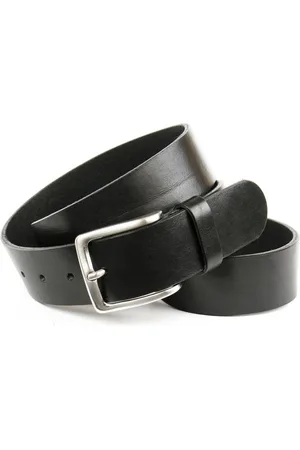 Anthoni Crown Ledergürtel Denim-Vollledergürtel