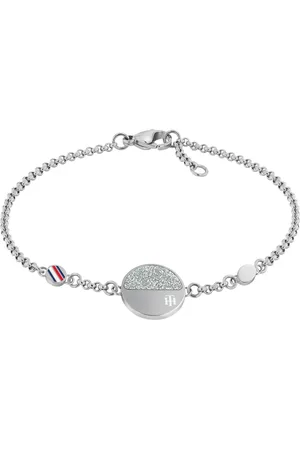 Tommy Hilfiger Armband Schmuck Edelstahl Armschmuck DRESSED UP, mit Emaille