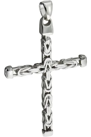 Firetti Kettenanhänger Schmuck Geschenk Silber 925 Halsschmuck Anhänger Kreuz, Made in Germany
