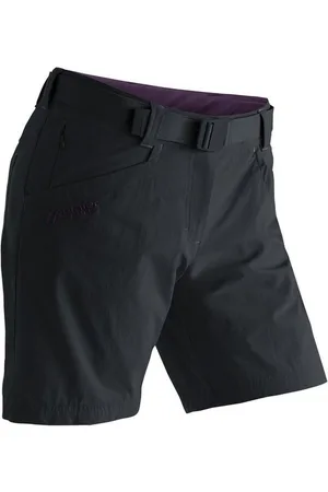Maier Sports Funktionsshorts Lulaka Shorts Damen Shorts, kurze Wanderhose, Outdoorhose mit 4 Taschen, Regular Fit