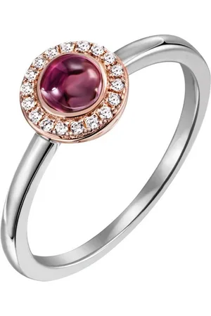 Firetti Fingerring Schmuck Geschenk Silber 925 Silberring, mit Turmalin, Zirkonia (synth)