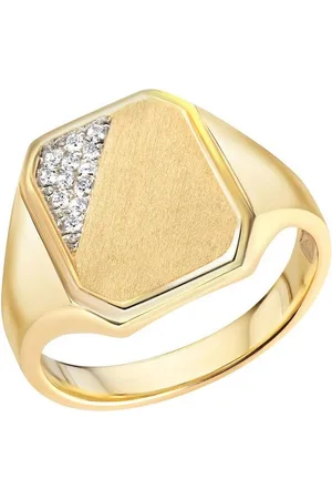 Firetti Fingerring Schmuck Geschenk Silber 925 Herrenring Silberring Siegelring, mit Zirkonia (synth)