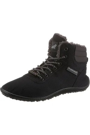 leguano KOSMO Barfußschuh, Bequemschuh, Schnürboots mit einzigartiger Halbkugel-Laufsohle
