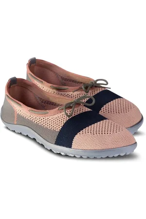 leguano STLYE Barfußschuh Ballerina, Slipper, Bequemschuh mit Schleife