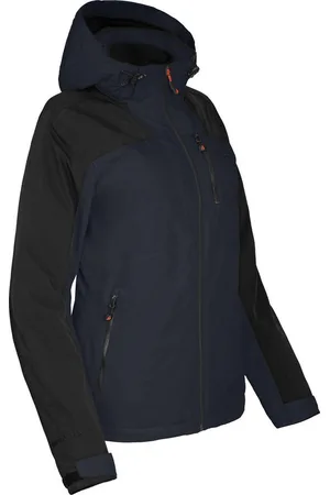 Bergson Regenjacke KURRIKA THERMO Damen Regenjacke, leicht wattiert, 20000 mm Wassersäule, Normalgrößen - Verkäufer: