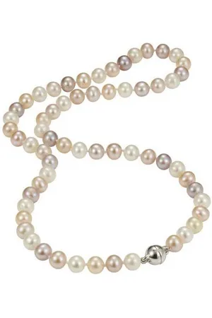 Firetti Perlenkette Schmuck Geschenk Halsschmuck Halskette Perle, Made in Germany - mit Süßwasserzuchtperle