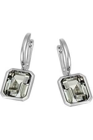 Firetti Paar Creolen Schmuck Geschenk Silber 925 Quadrat, mit Amethyst