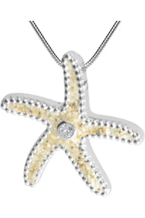 DUR Kette mit Anhänger - Gleiter Seestern II - Strandsand - Silber (2-tlg) - Verkäufer: OSTSEE-SCHMUCK