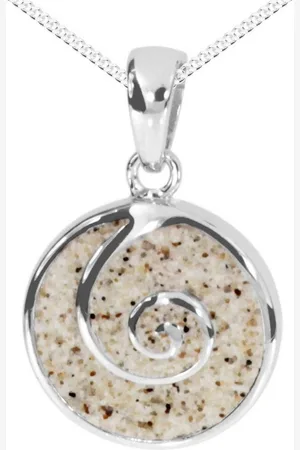 DUR Kette mit Anhänger - Spirale - Strandsand - Silber 925/000 -, (2-tlg) - Verkäufer: OSTSEE-SCHMUCK