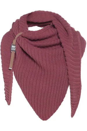 Knit Factory Schal Demy Dreiecksschal Stone Red, (1-St), Schal Strickschal Umhängetuch Tuch Strickware - Verkäufer: Bettklusiv GmbH