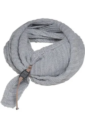 Knit Factory Schal Demy Dreiecksschal Grau 190 x 85 cm Grau, (1-St), Schal Strickschal Umhängetuch Tuch Strickware - Verkäufer: Bettklusiv GmbH