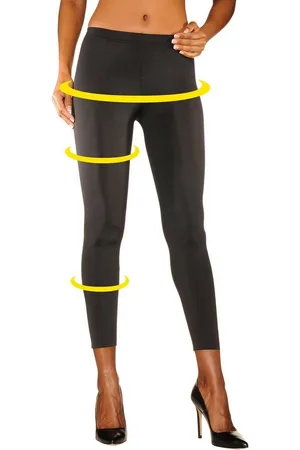 Lascana Leggings aus leicht glänzender Qualität, Loungewear