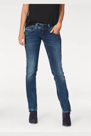 Pepe Jeans Straight-Jeans VENUS mit Badge