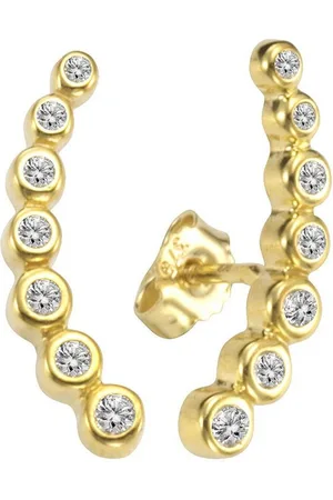CELESTA Paar Ohrstecker 375/- Gelbgold Zirkonia