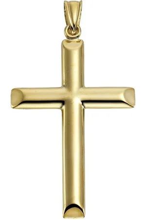 vivance collection Kettenanhänger 585 Gold Motiv Kreuz