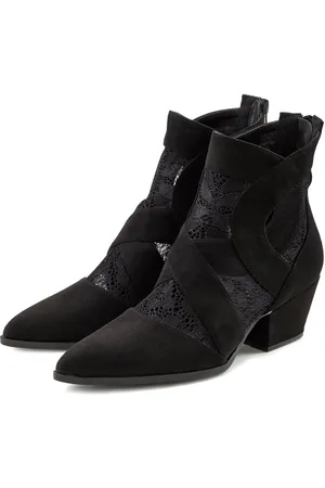 Lascana Stiefelette mit Spitze & bequemen Blockabsatz, Cowboy Boots, Westernstiefel